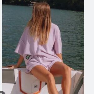 Daily Drills Cropped Sleeve Crew